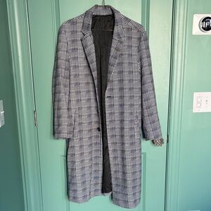 Plaid Long Coat